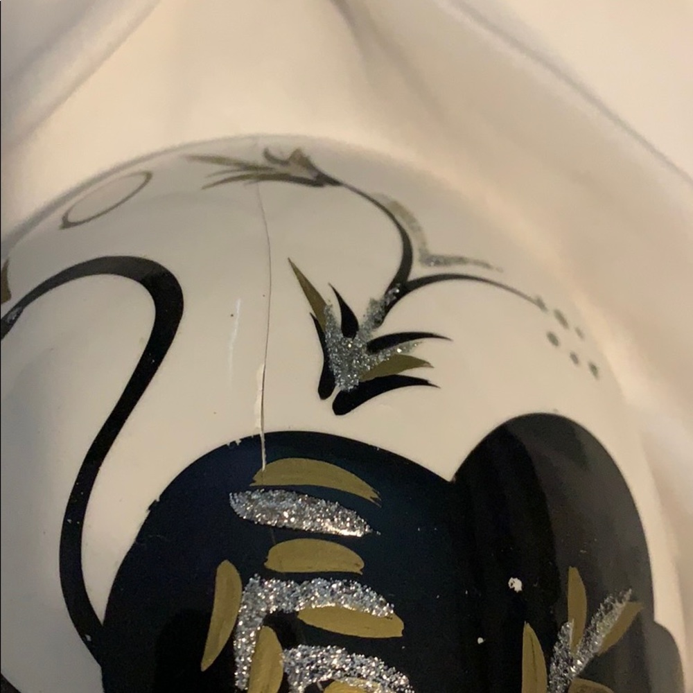 Handmade/Painted Ceramic Hanging Mask - Picture 2 of 6